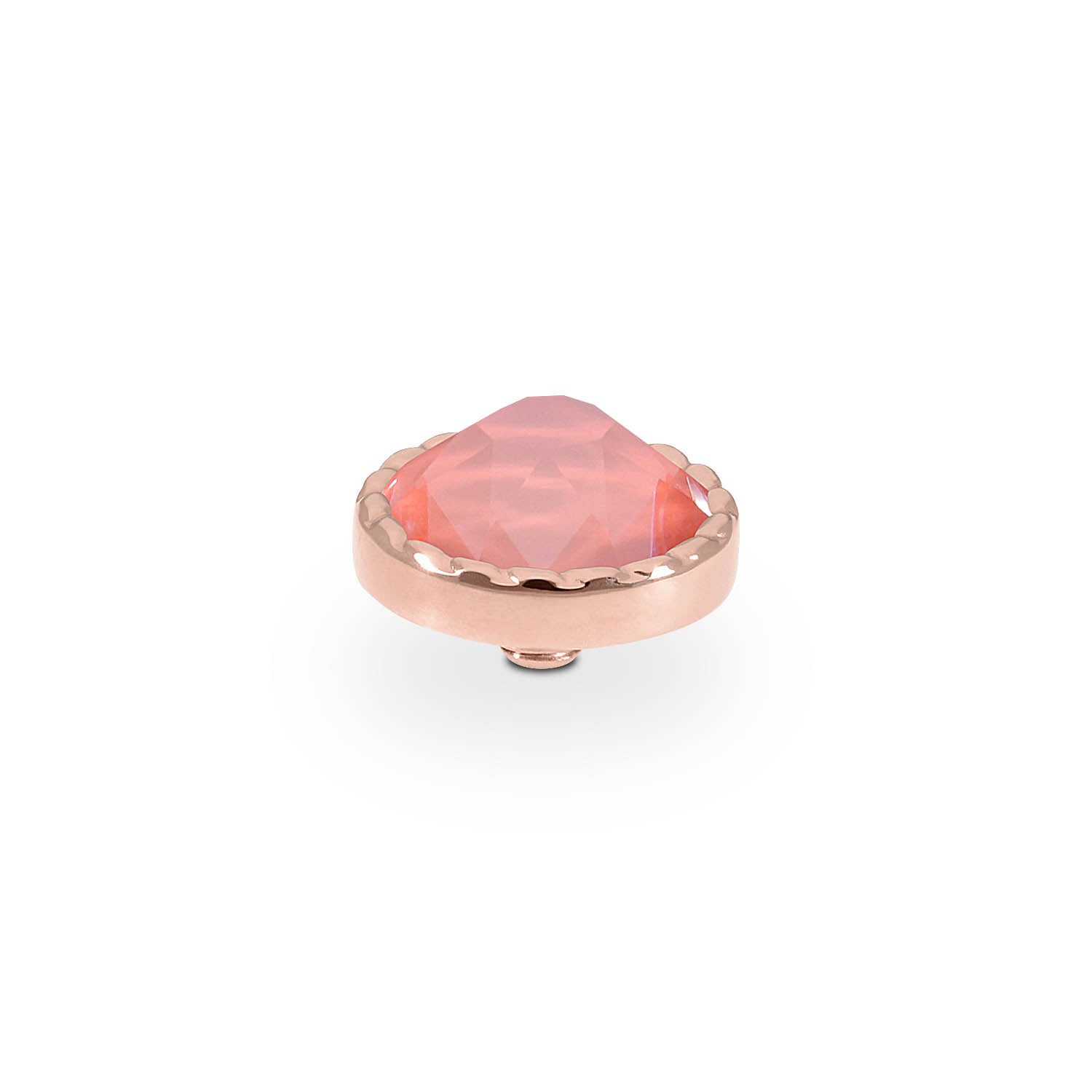 Bocconi Flat Top 9 mm - Roségold
