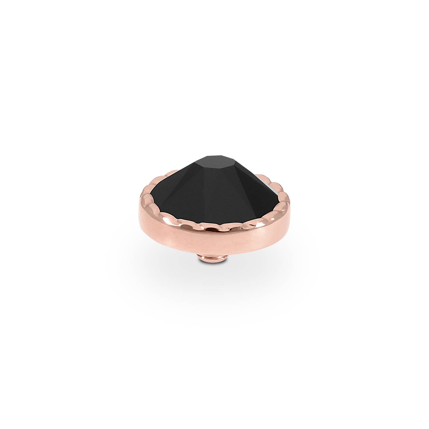 Bocconi flat Top 9 mm - Gold
