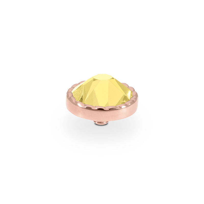 Bocconi flat Top 9 mm - Gold