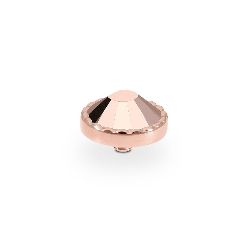 Bocconi Flat Top 9 mm - Roségold