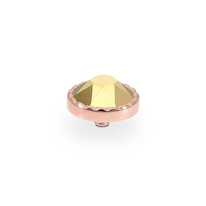 Bocconi Flat Top 9 mm - Roségold