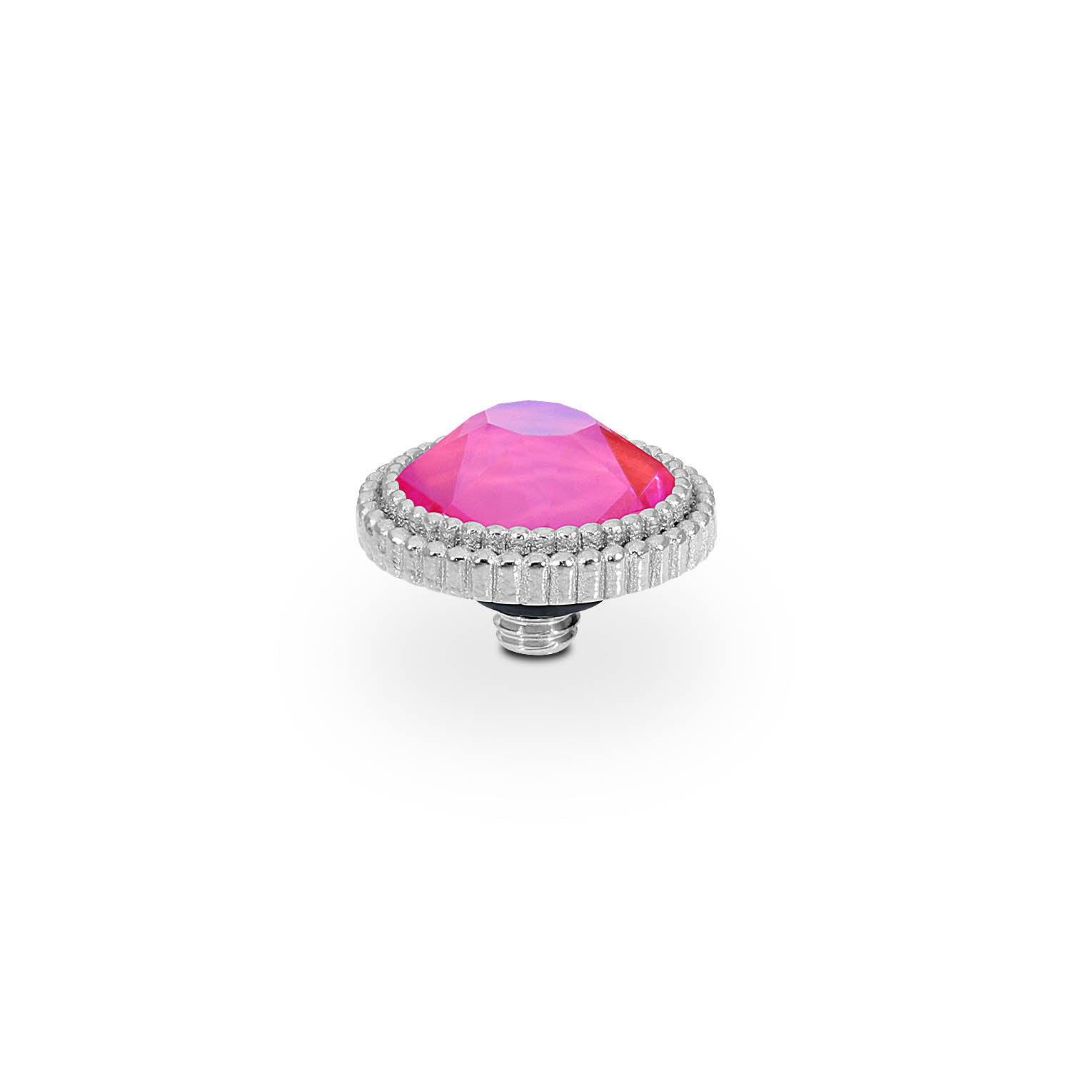 Fabero Flat Top 10 mm - Silber lotus pink delite