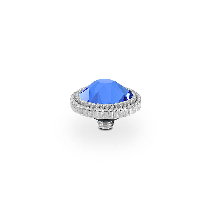 Fabero Flat Top 10 mm - Silber sapphire