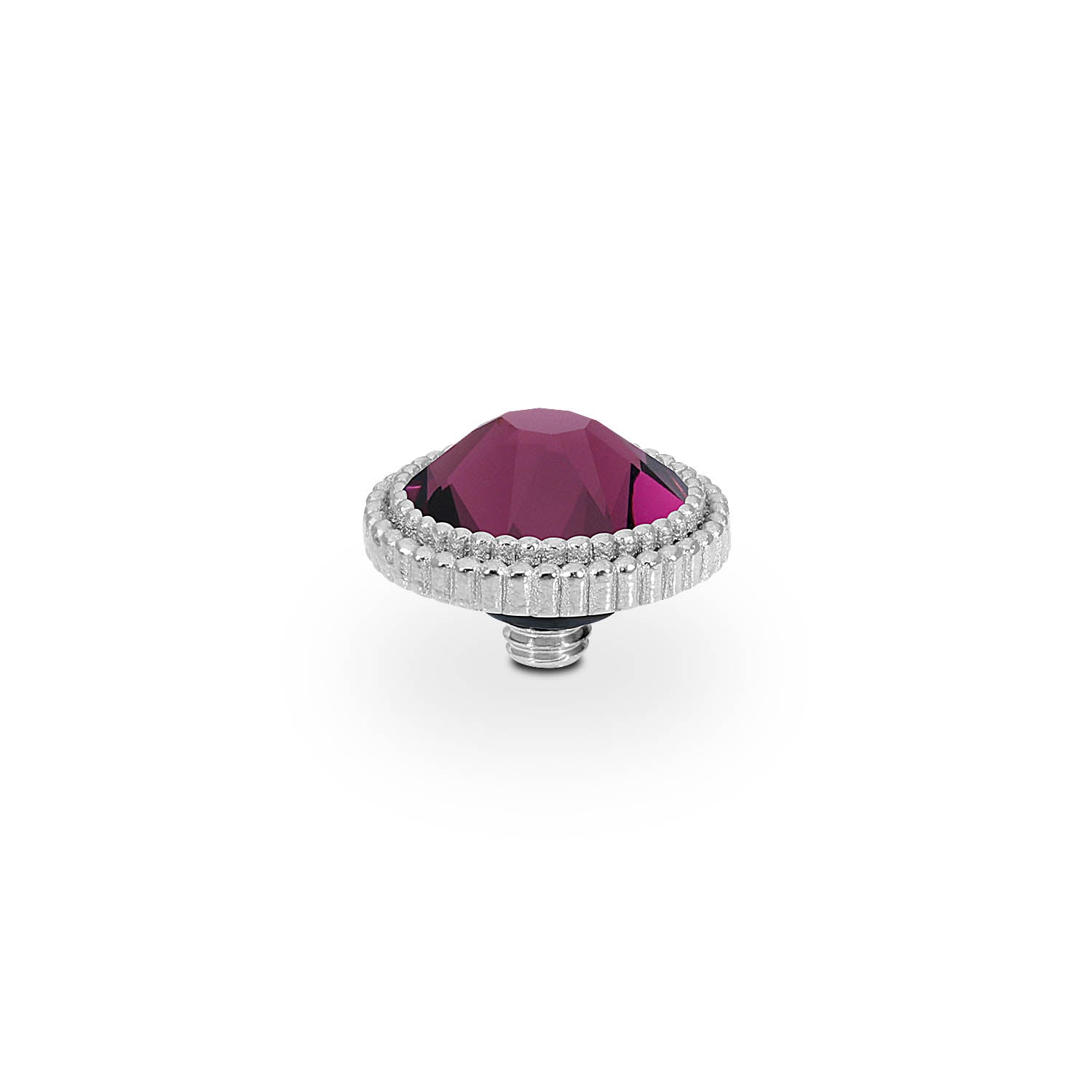 Fabero Flat Top 10 mm - Silber amethyst