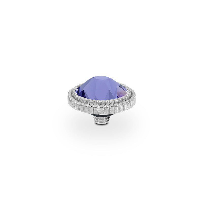 Fabero Flat Top 10 mm - Silber tanzanite