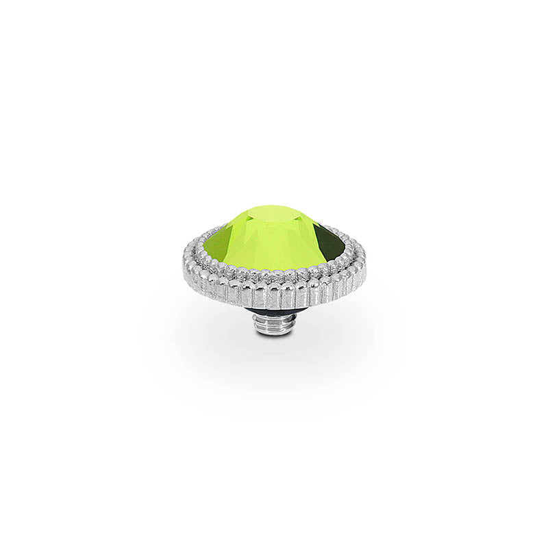 Fabero Flat Top 10 mm - Silber Citrus Green