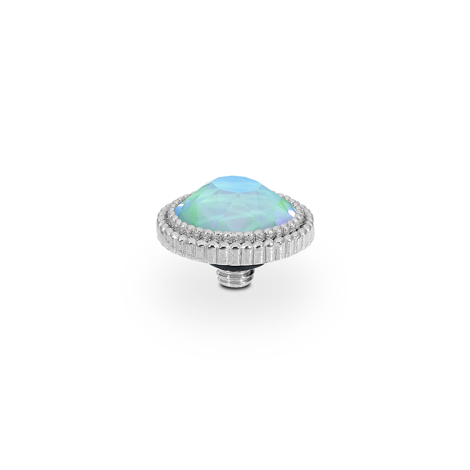 Fabero Flat Top 10 mm - Silber silky sage delite