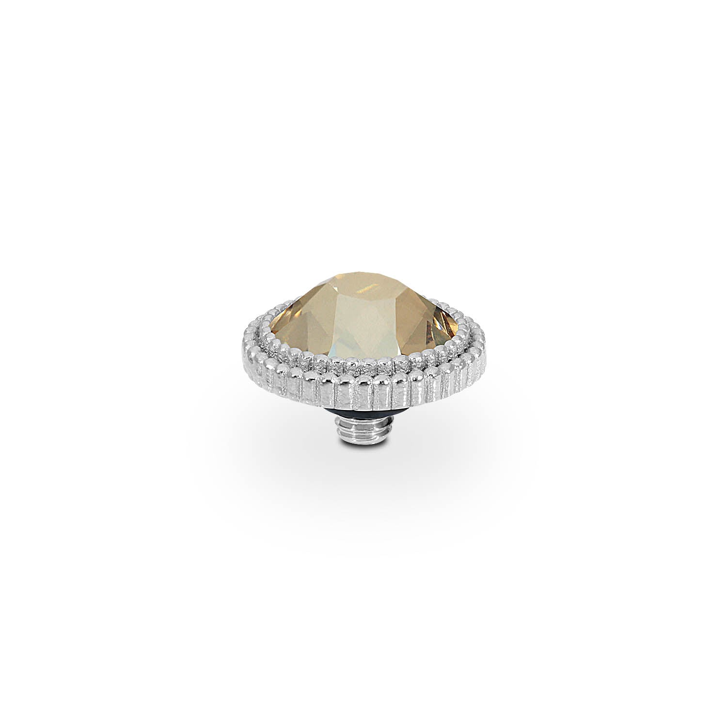 Fabero Flat Top 10 mm - Silber golden shadow