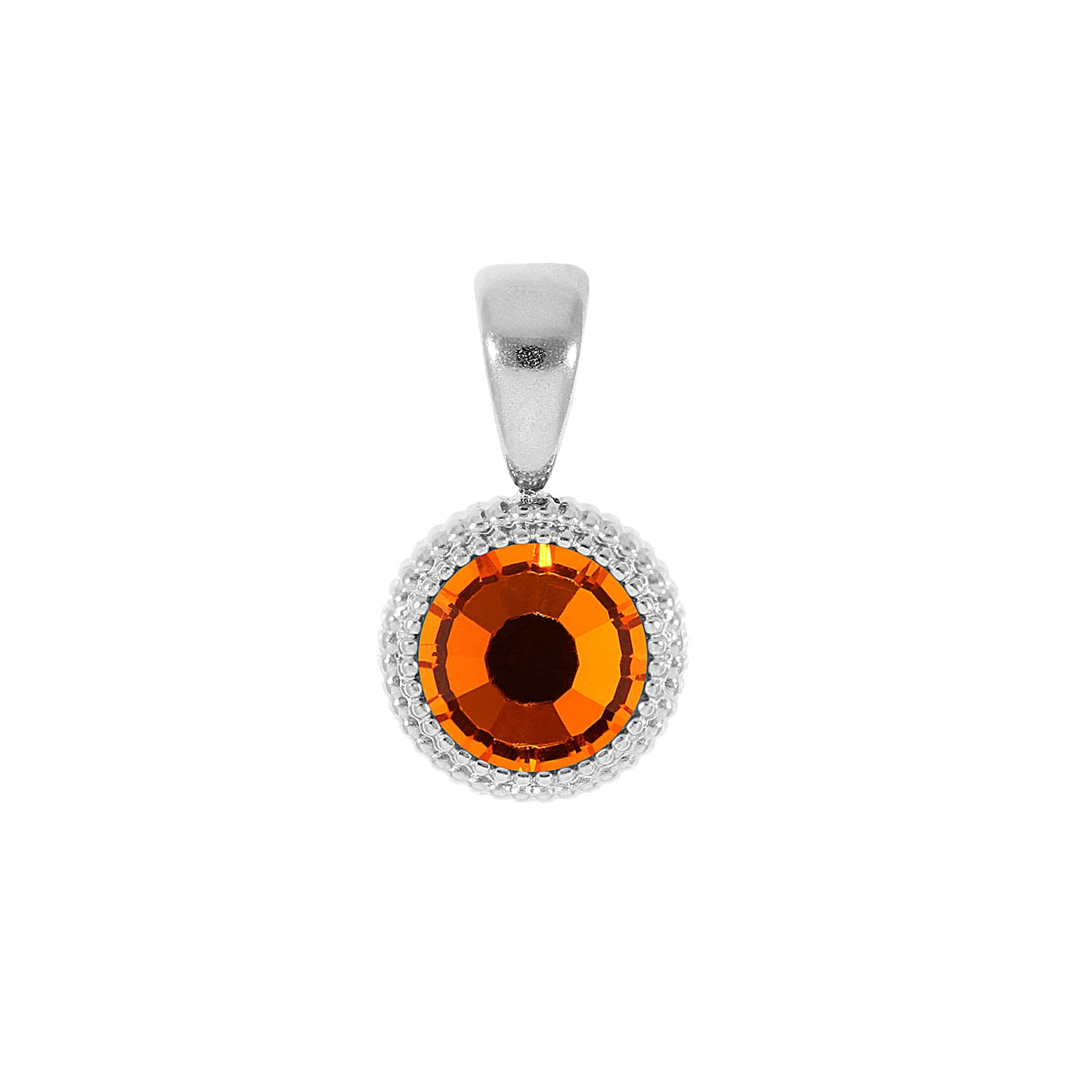 Fabero Flat Anhänger 10 mm - Silber sun