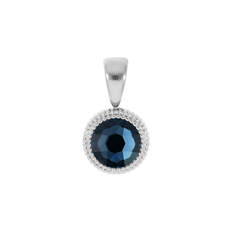 Fabero Flat Anhänger 10 mm - Silber montana
