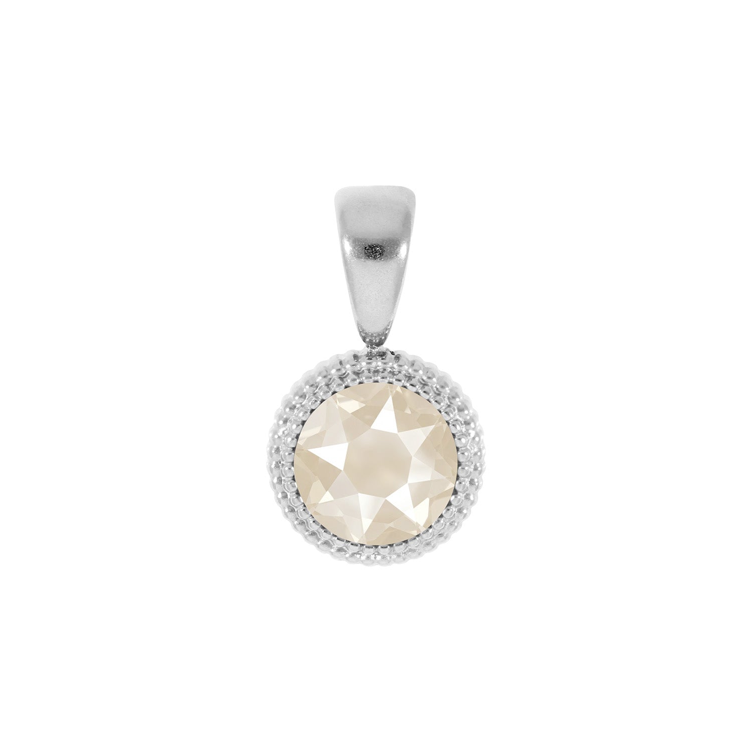 Fabero Flat Anhänger 10 mm - Silber