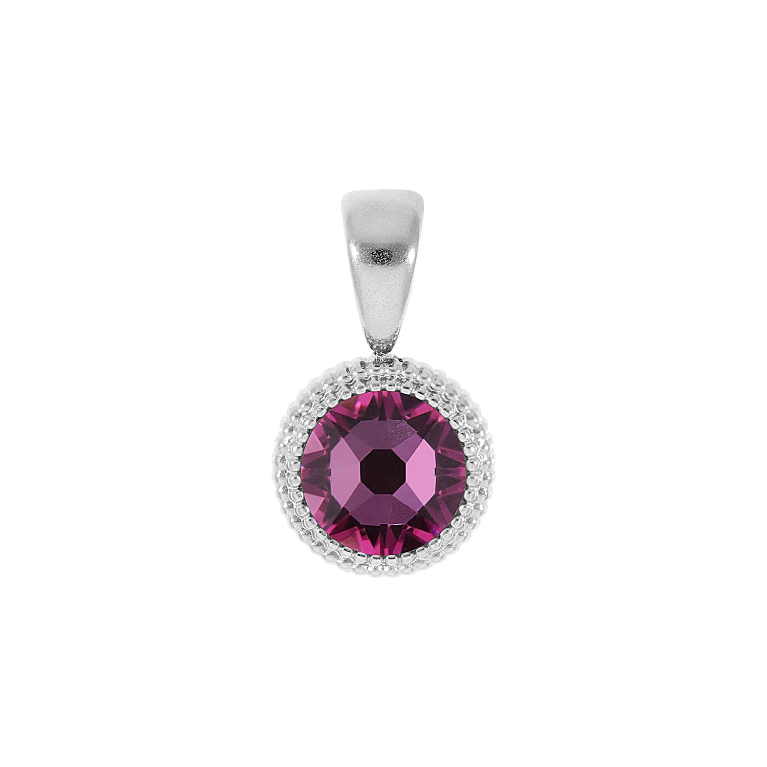 Fabero Flat Anhänger 10 mm - Silber