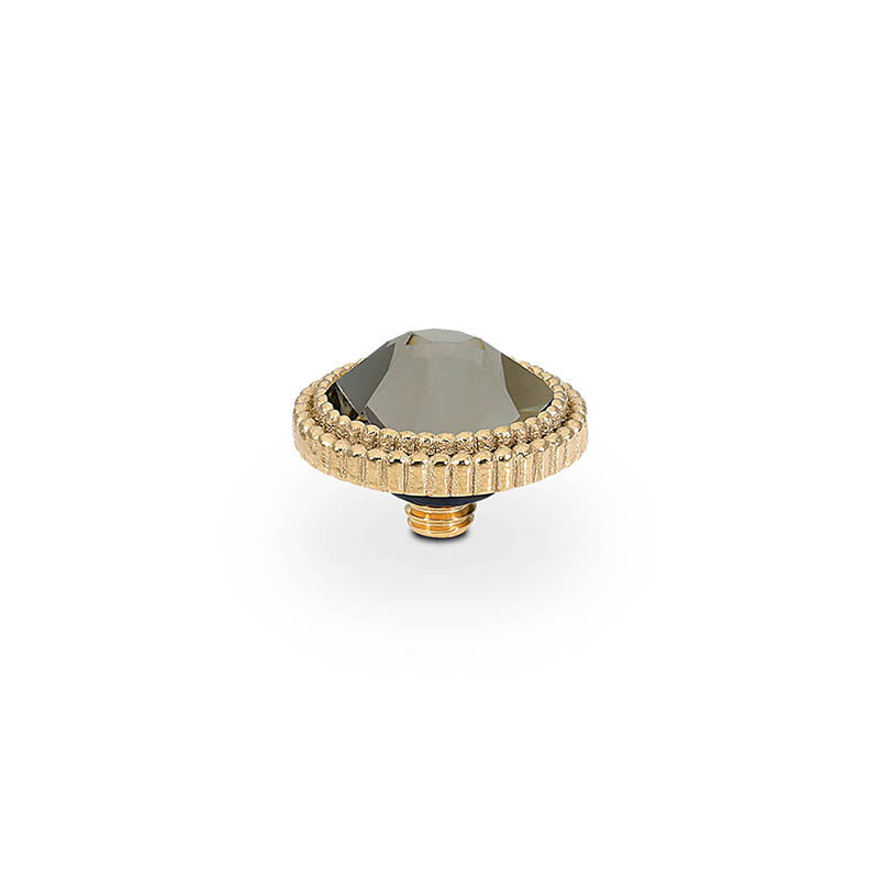 Fabero Flat Top 10 mm - Gold Greige