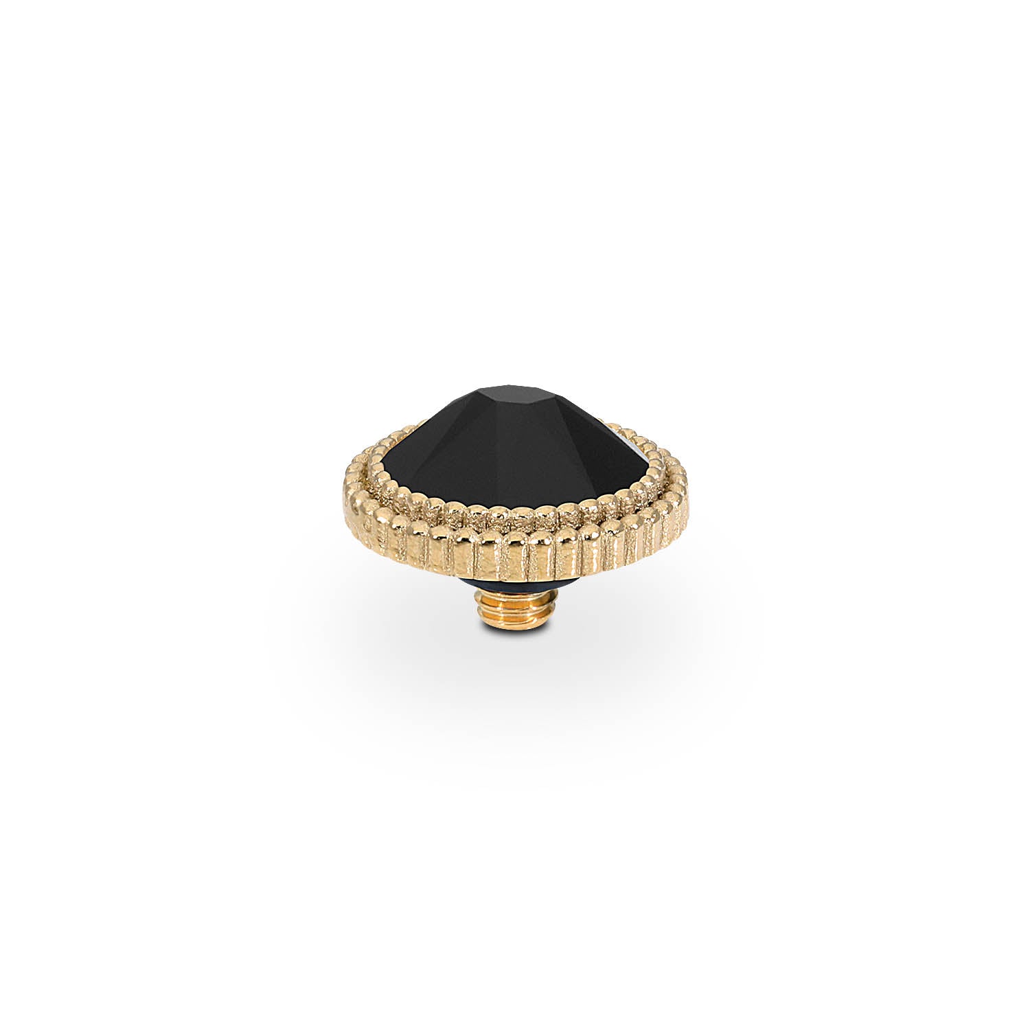 Fabero Flat Top 10 mm - Gold jet