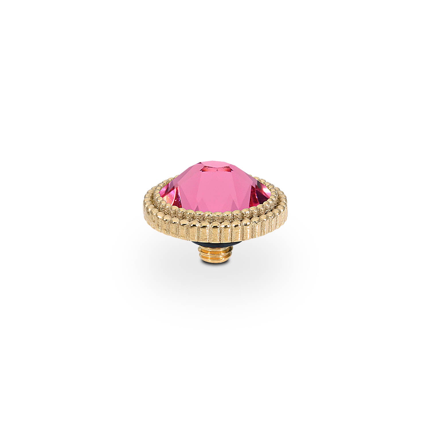 Fabero Flat Top 10 mm - Gold rose