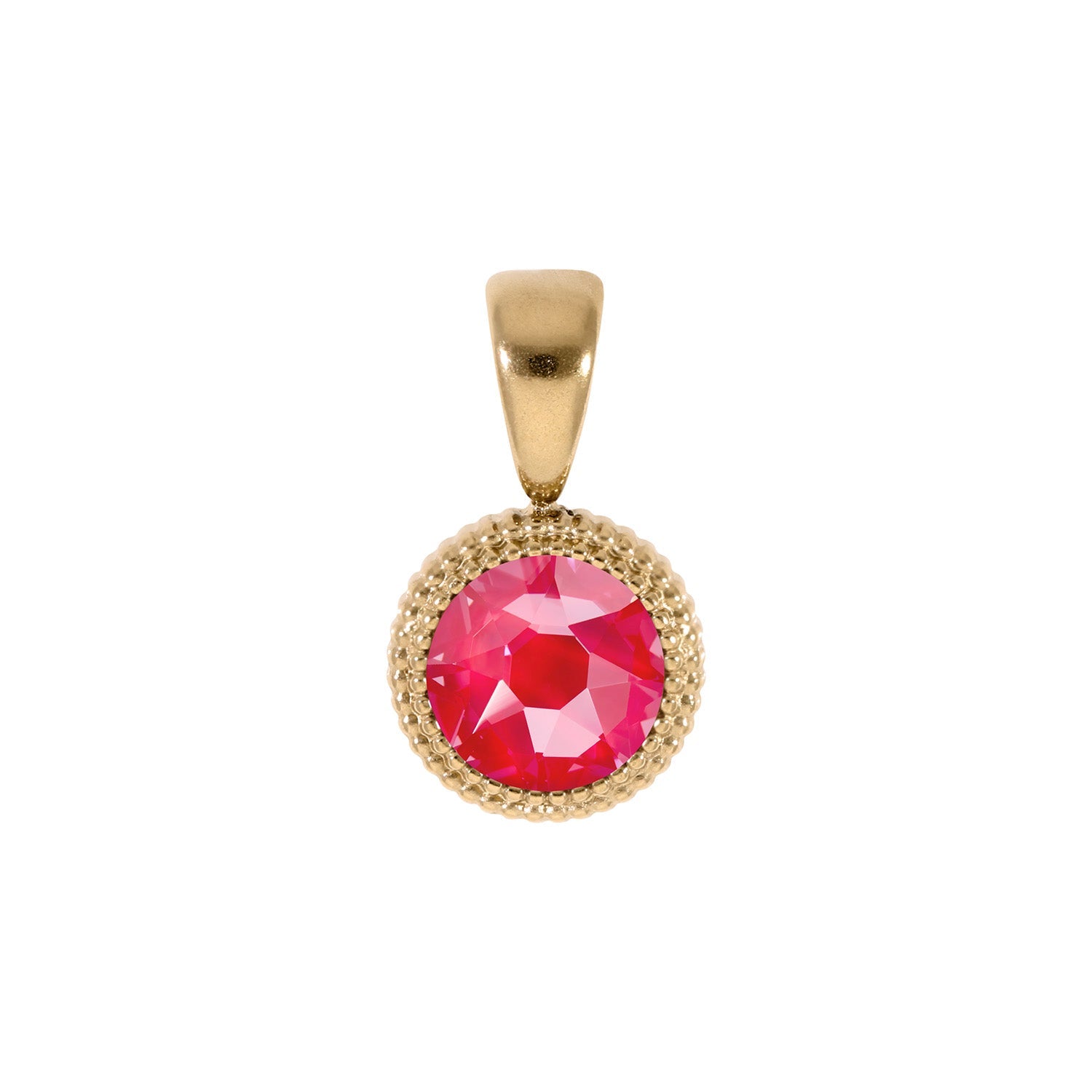 Fabero Flat Anhänger 10 mm - Gold