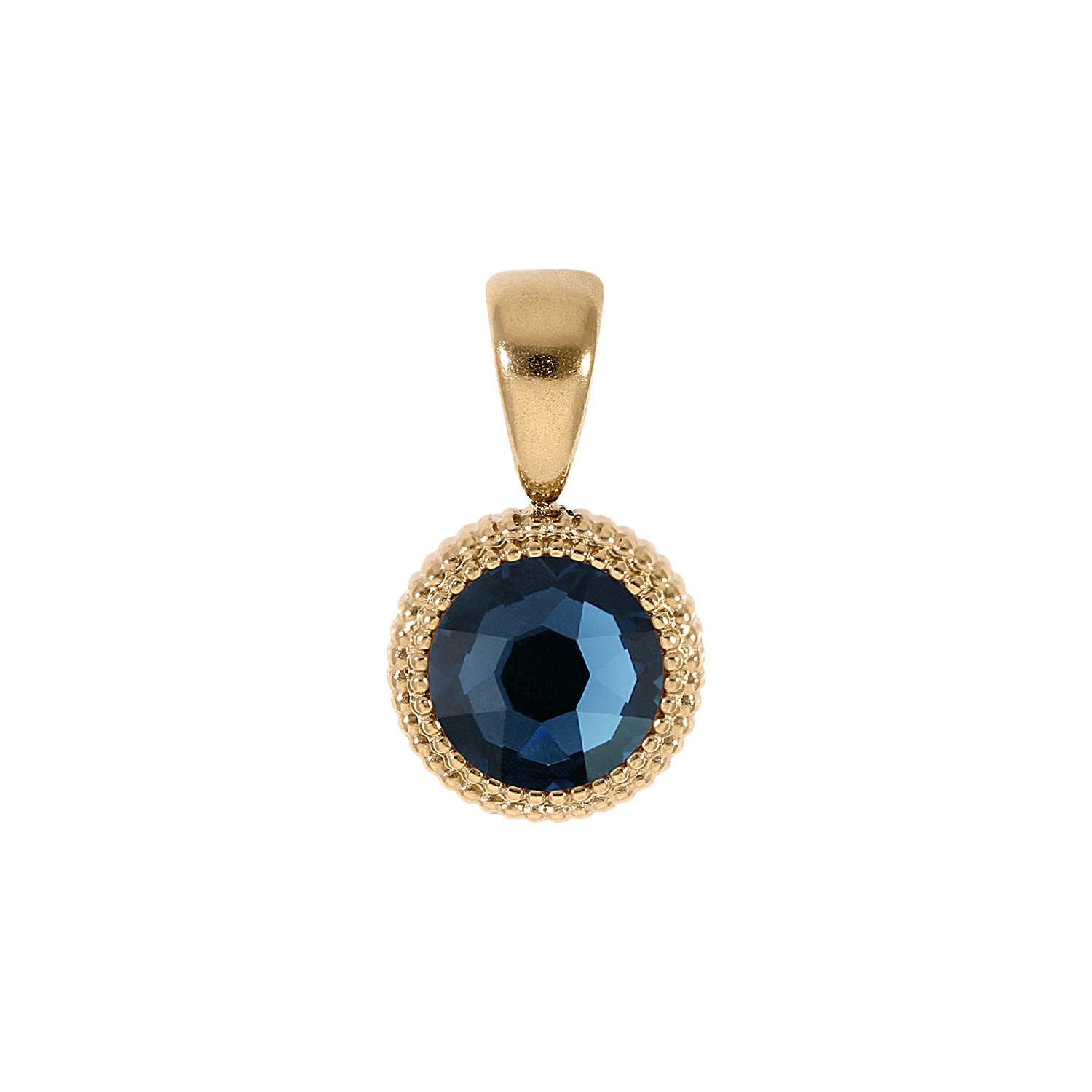 Fabero Flat Anhänger 10 mm - Gold montana