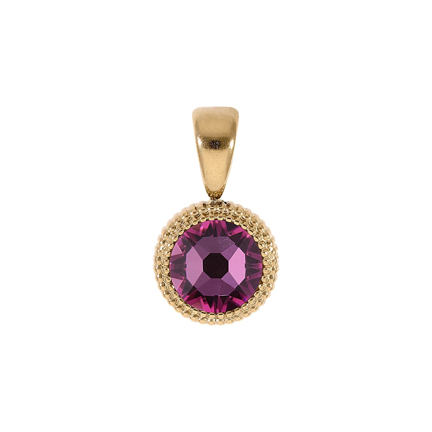 Fabero Flat Anhänger 10 mm - Gold