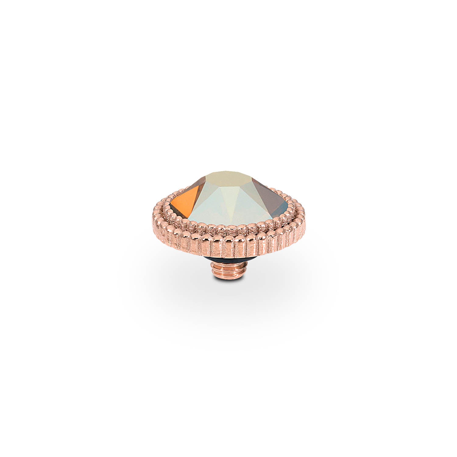 Fabero Flat Top 10 mm - Roségold metallic sunshine