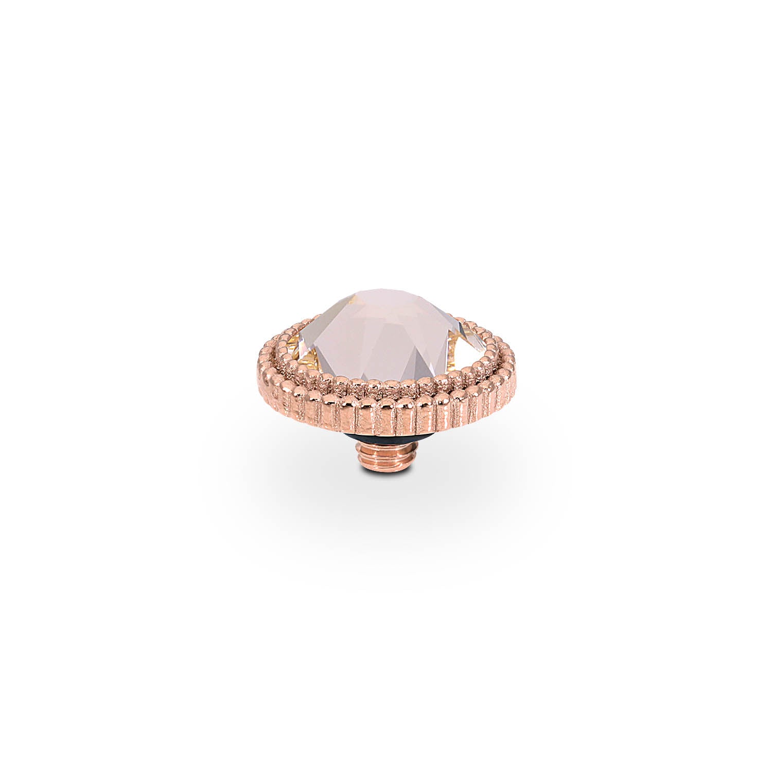 Fabero Flat Top 10 mm - Roségold silk