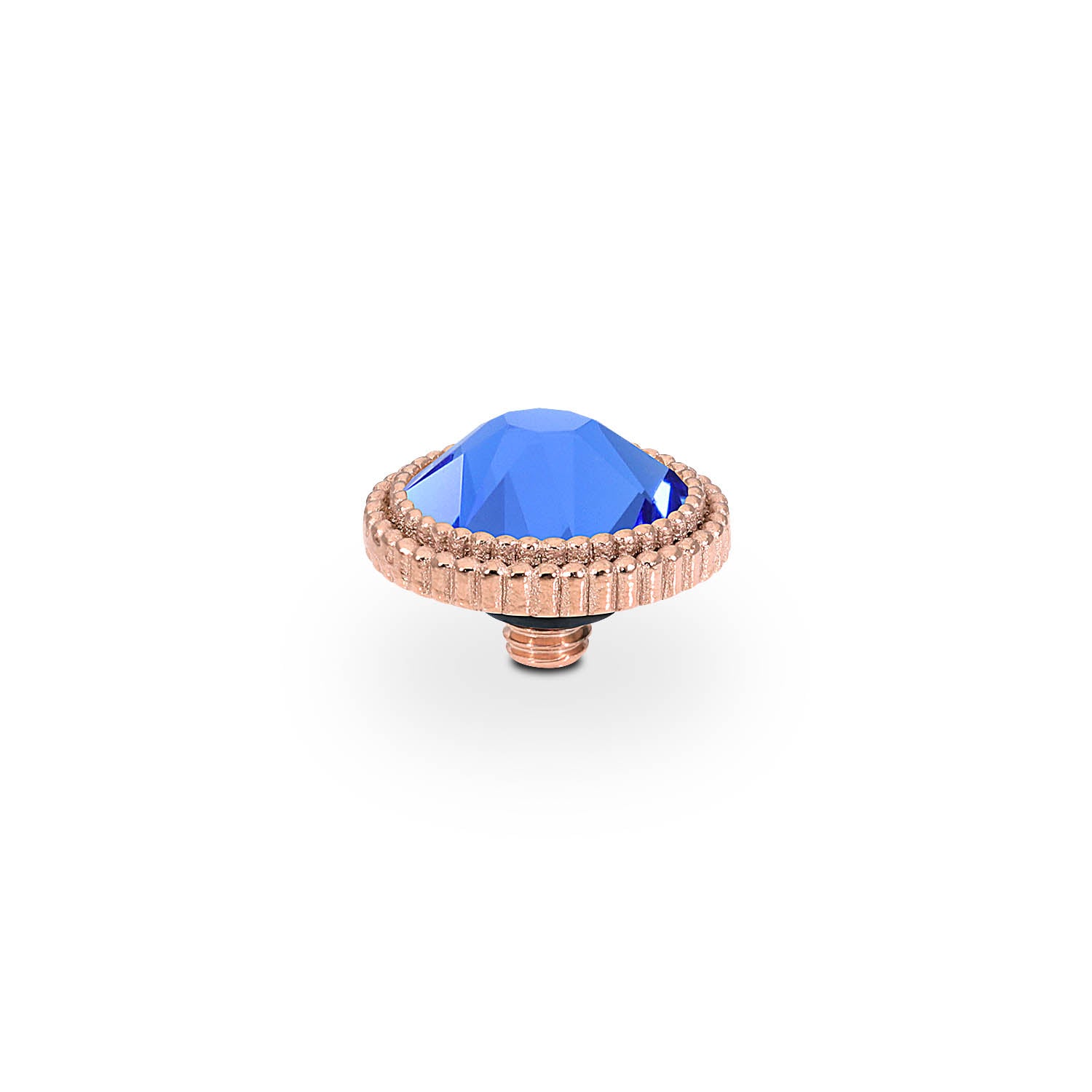 Fabero Flat Top 10 mm - Roségold sapphire