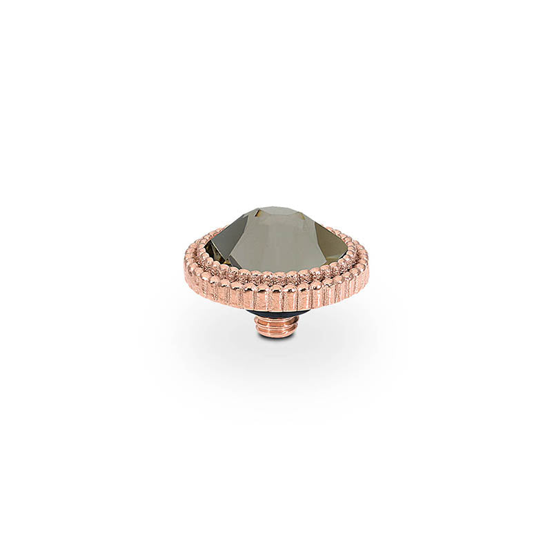 Fabero Flat Top 10 mm - Roségold Greige