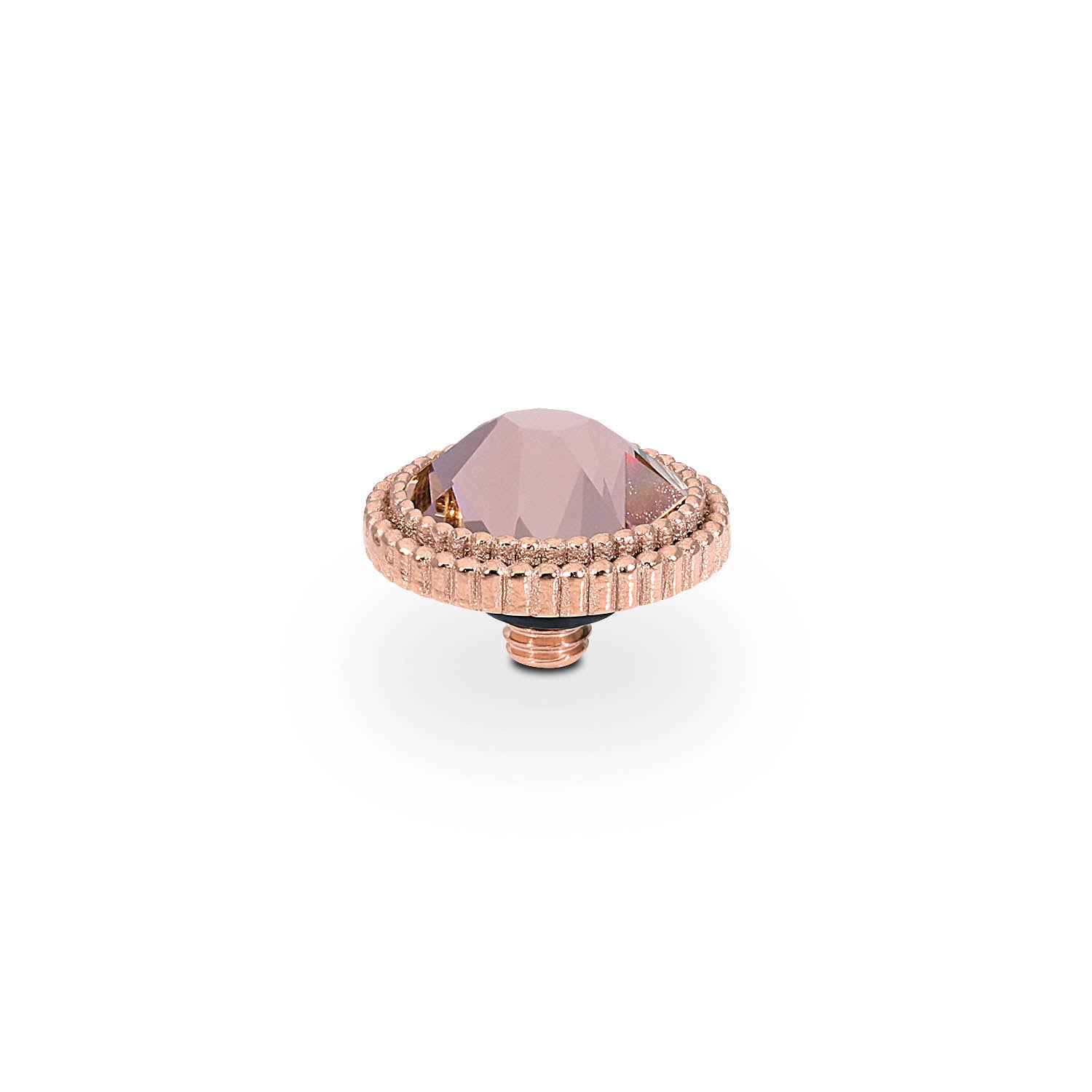 Fabero Flat Top 10 mm - Roségold vintage rose