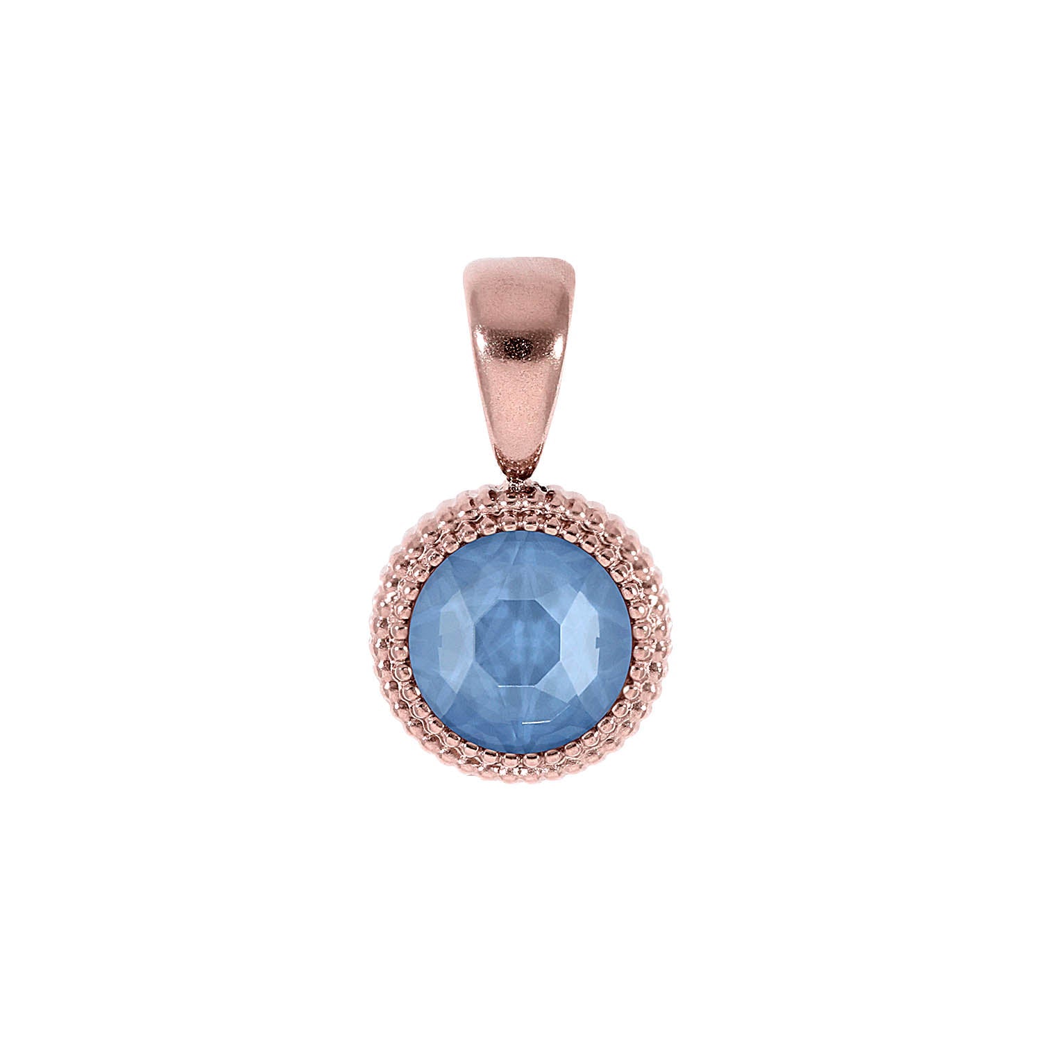 Fabero Flat Anhänger 10 mm - Roségold