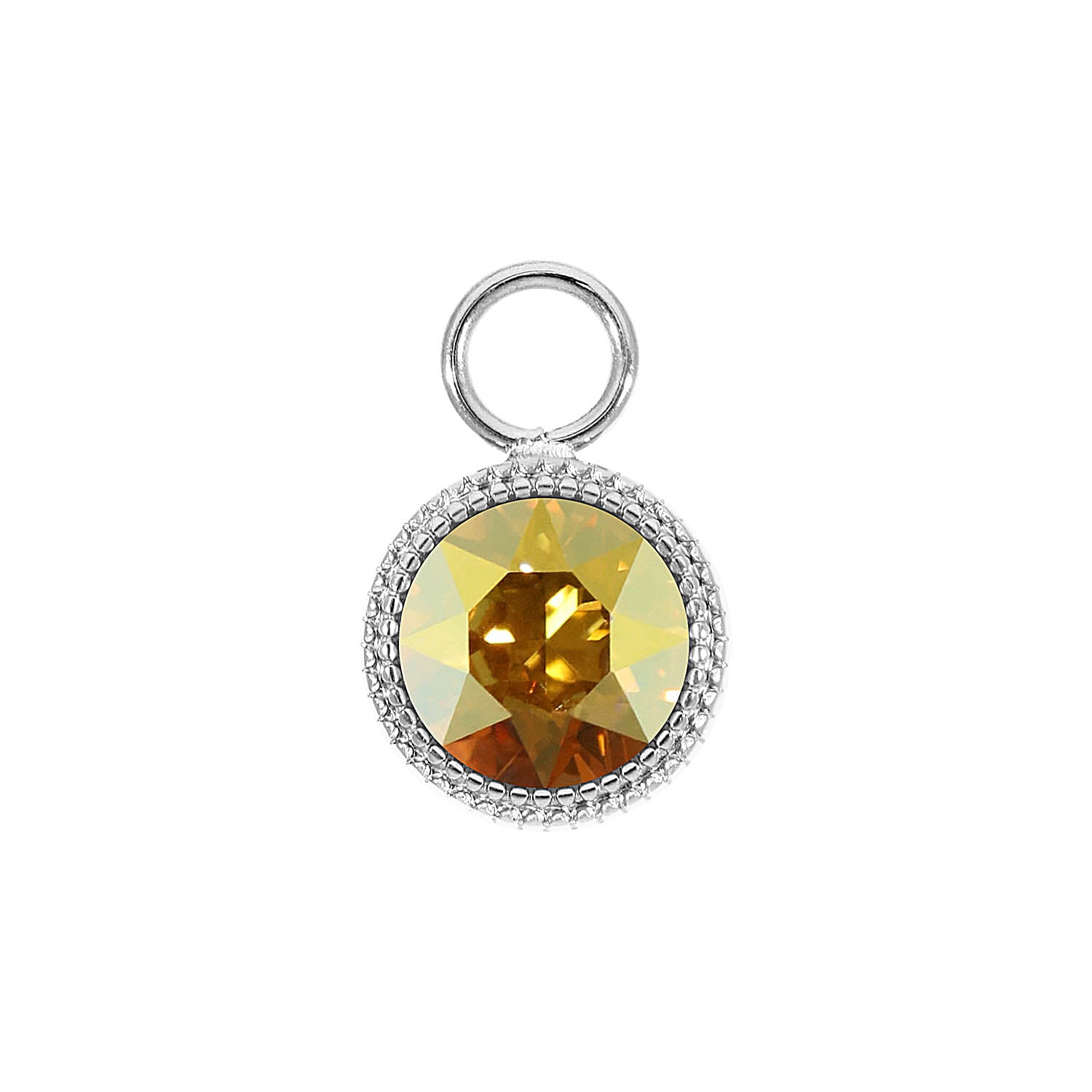 Fabero Charm 11 mm - Silber metallic sunshine