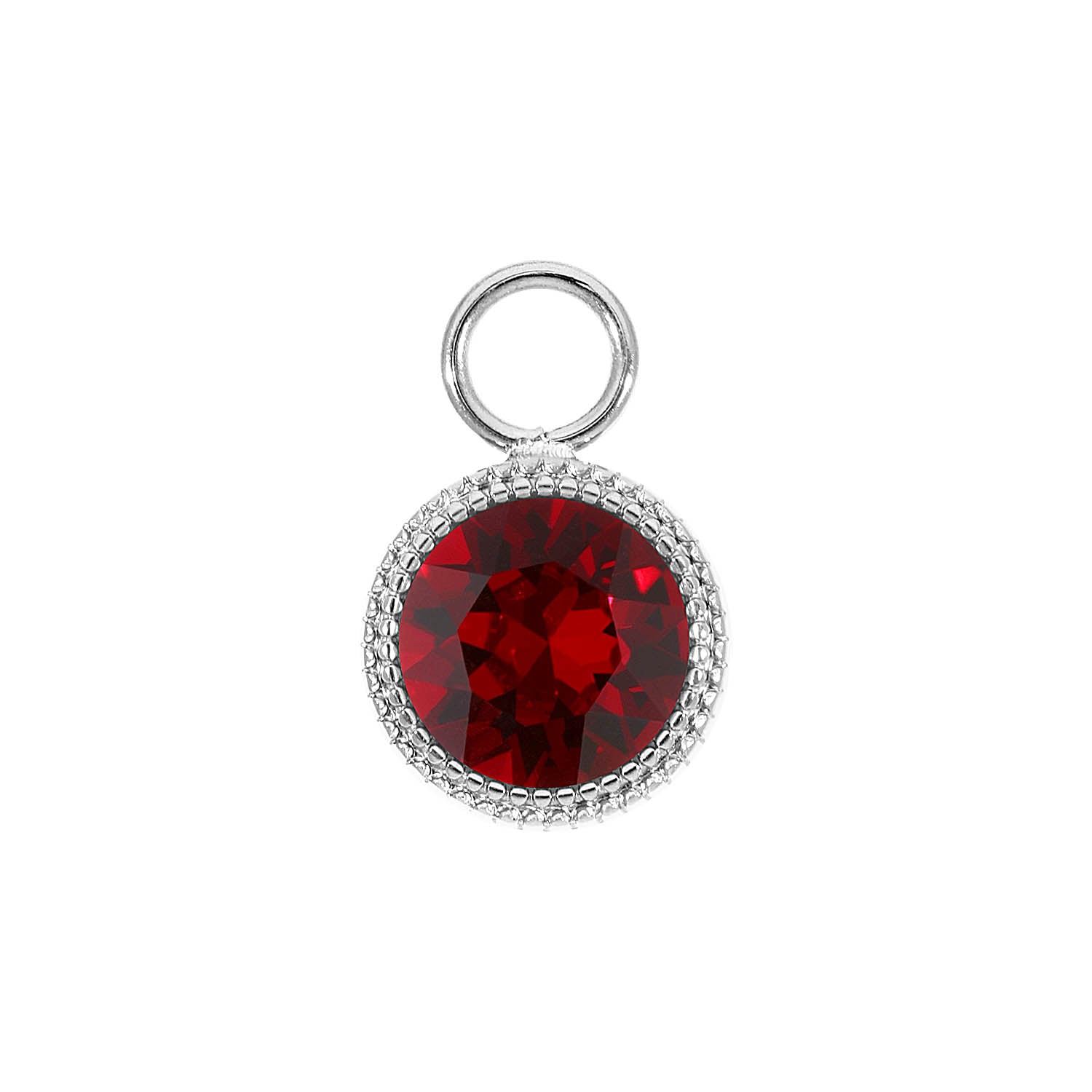 Fabero Charm 11 mm - Silber Siam