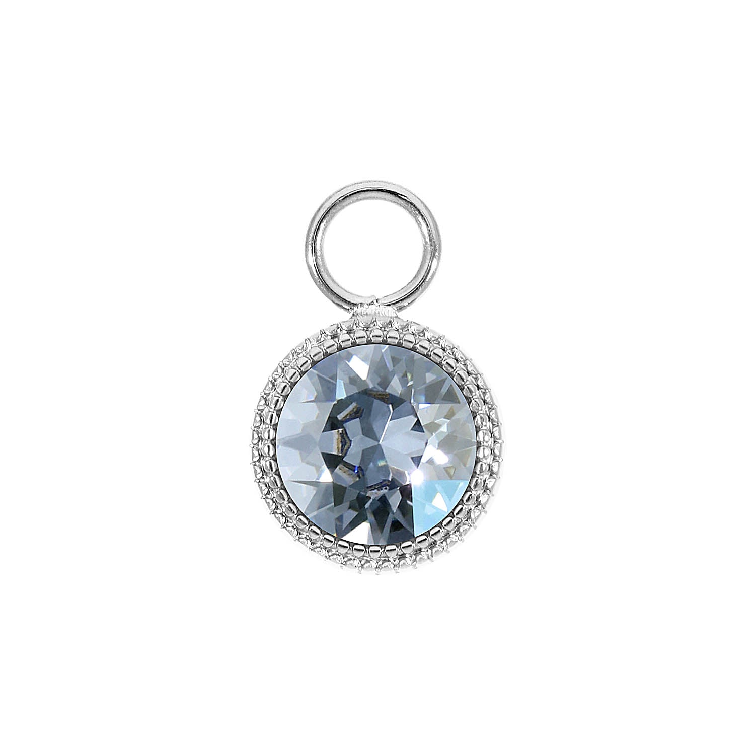 Fabero Charm 11 mm - Silber blue shade