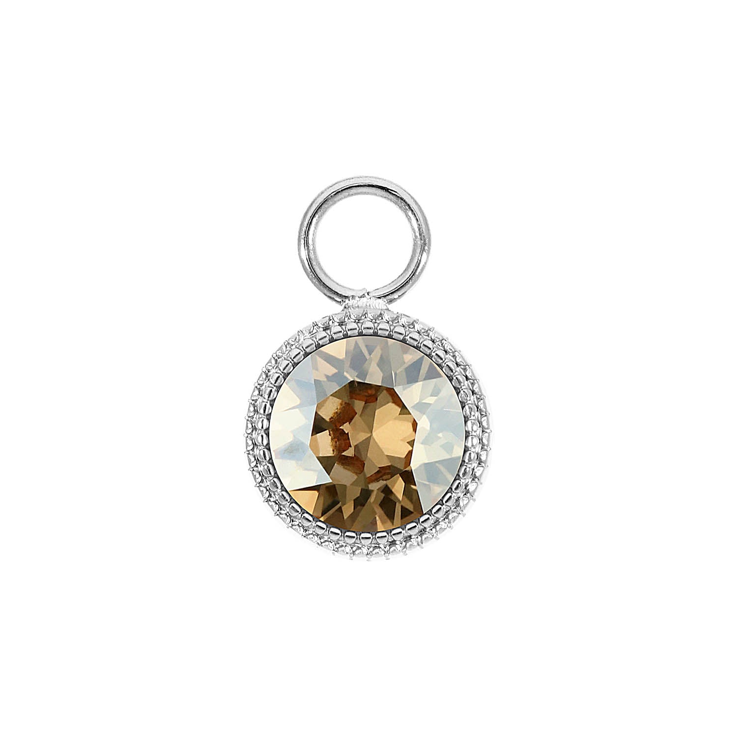 Fabero Charm 11 mm - Silber golden shadow