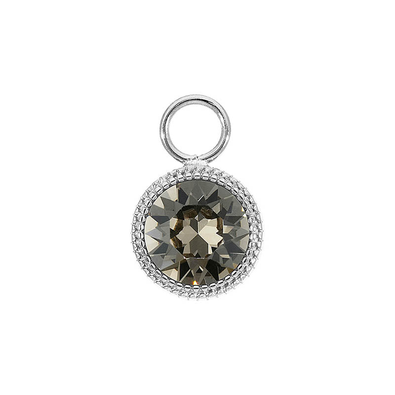 Fabero Charm 11 mm - Silber Greige