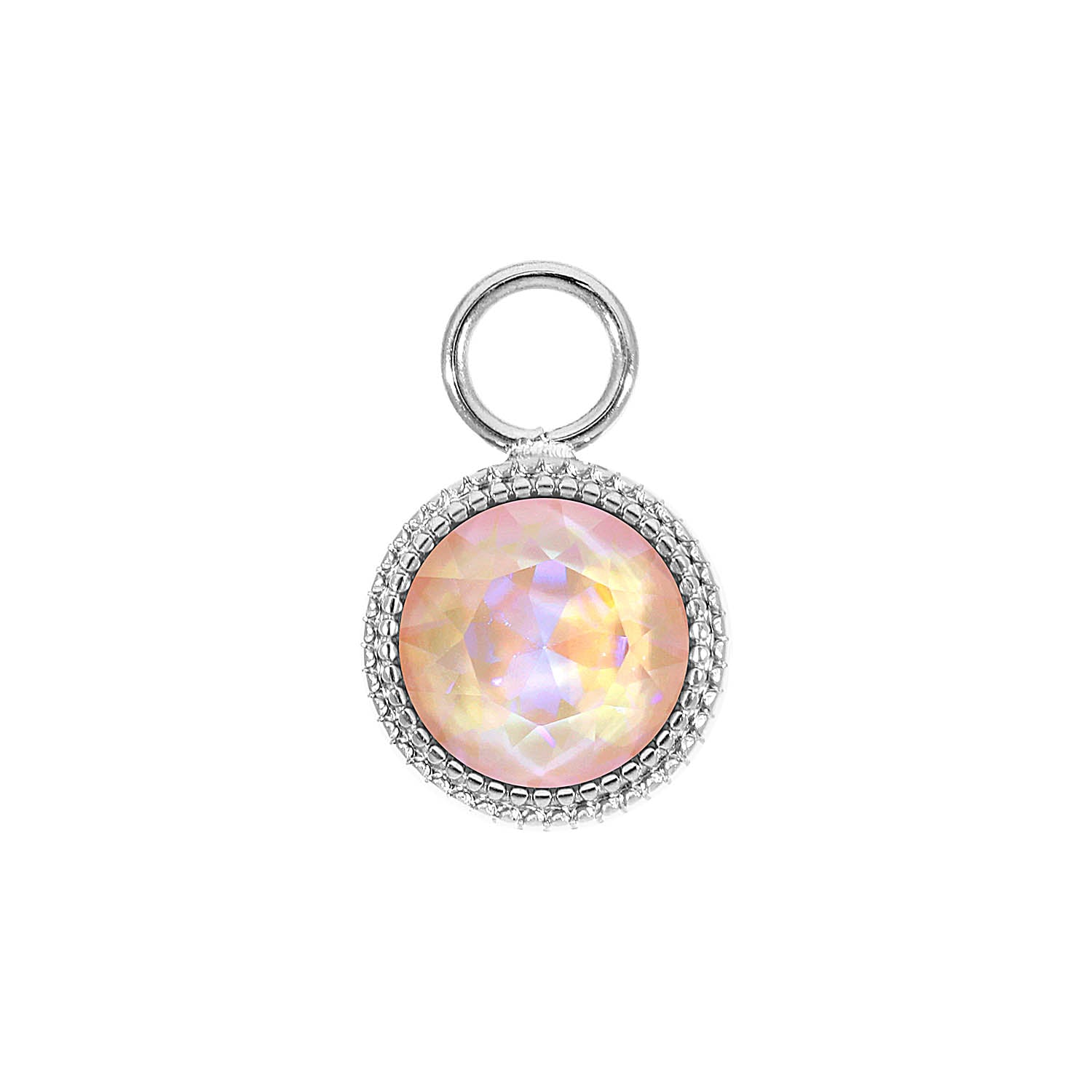 Fabero Charm 11 mm - Silber dusty pink delite