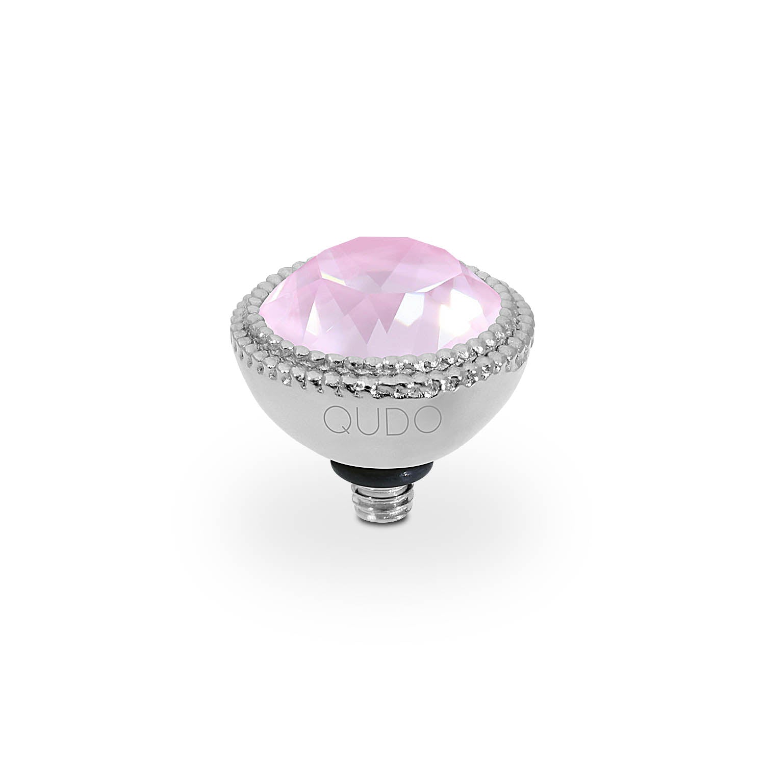 Fabero Top 11 mm - Silber crystal soft rose ignite