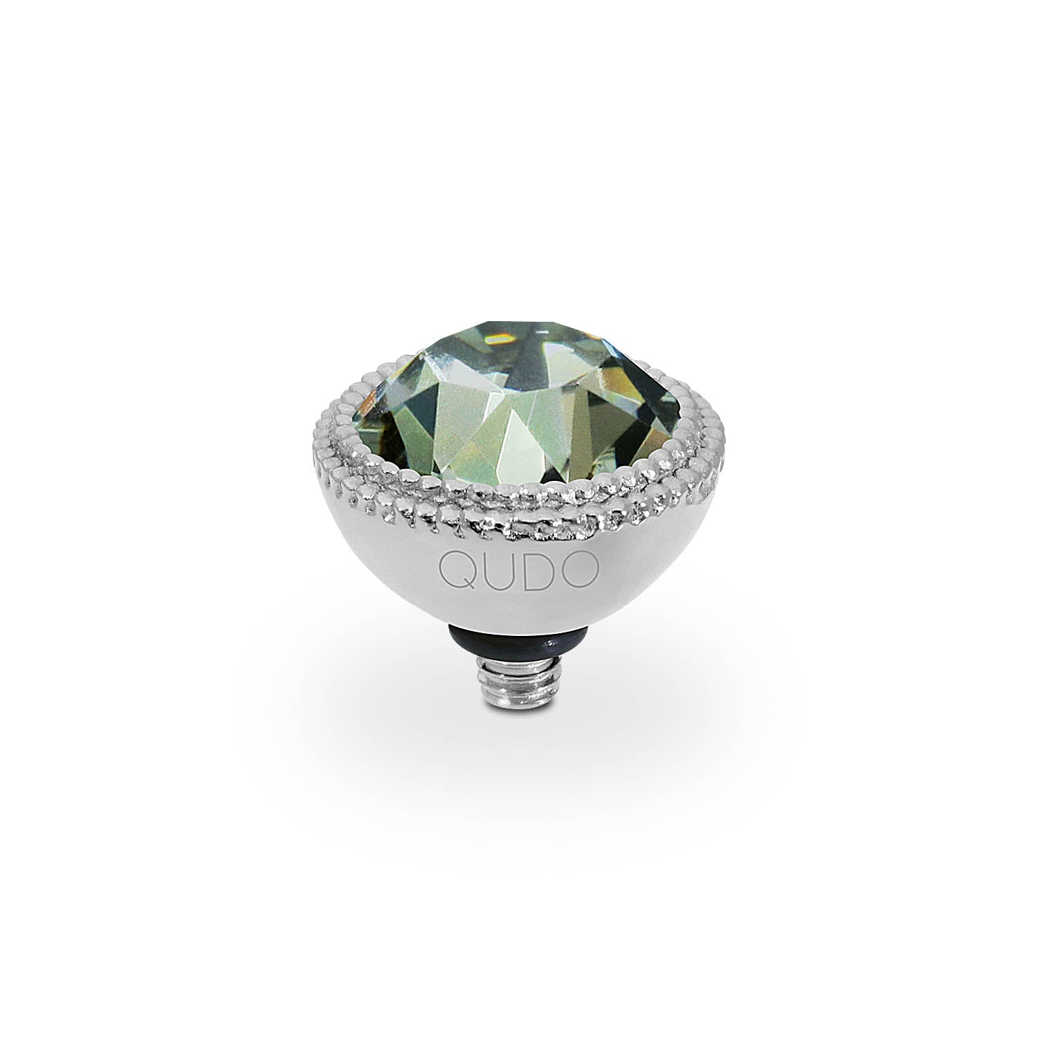 Fabero Top 11 mm - Silber black diamond
