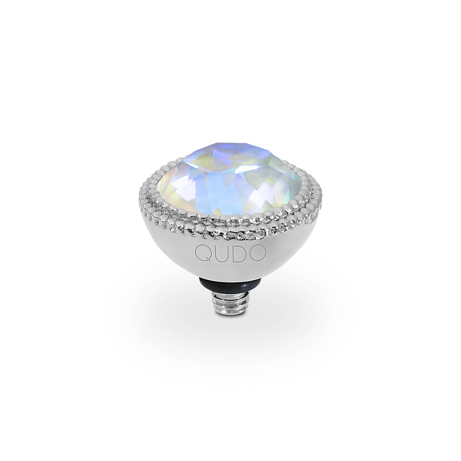 Fabero Top 11 mm - Silber Crystal Serene Gray Delite