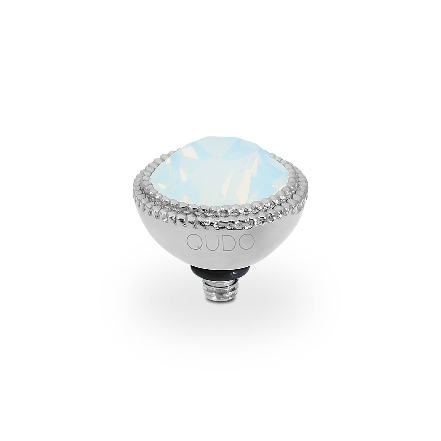 Fabero Top 11 mm - Silber white opal