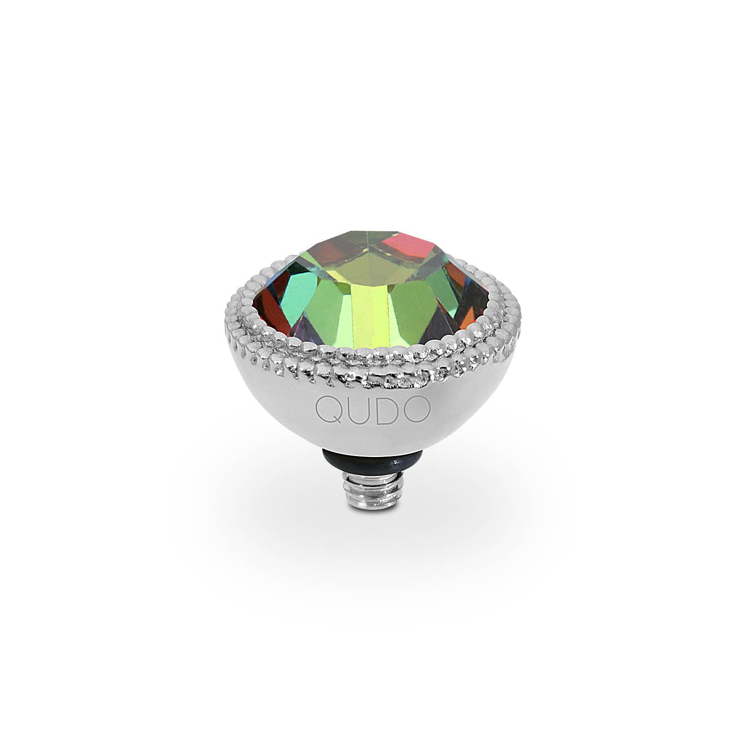 Fabero Top 11 mm - Silber Crystal Vitrail Medium
