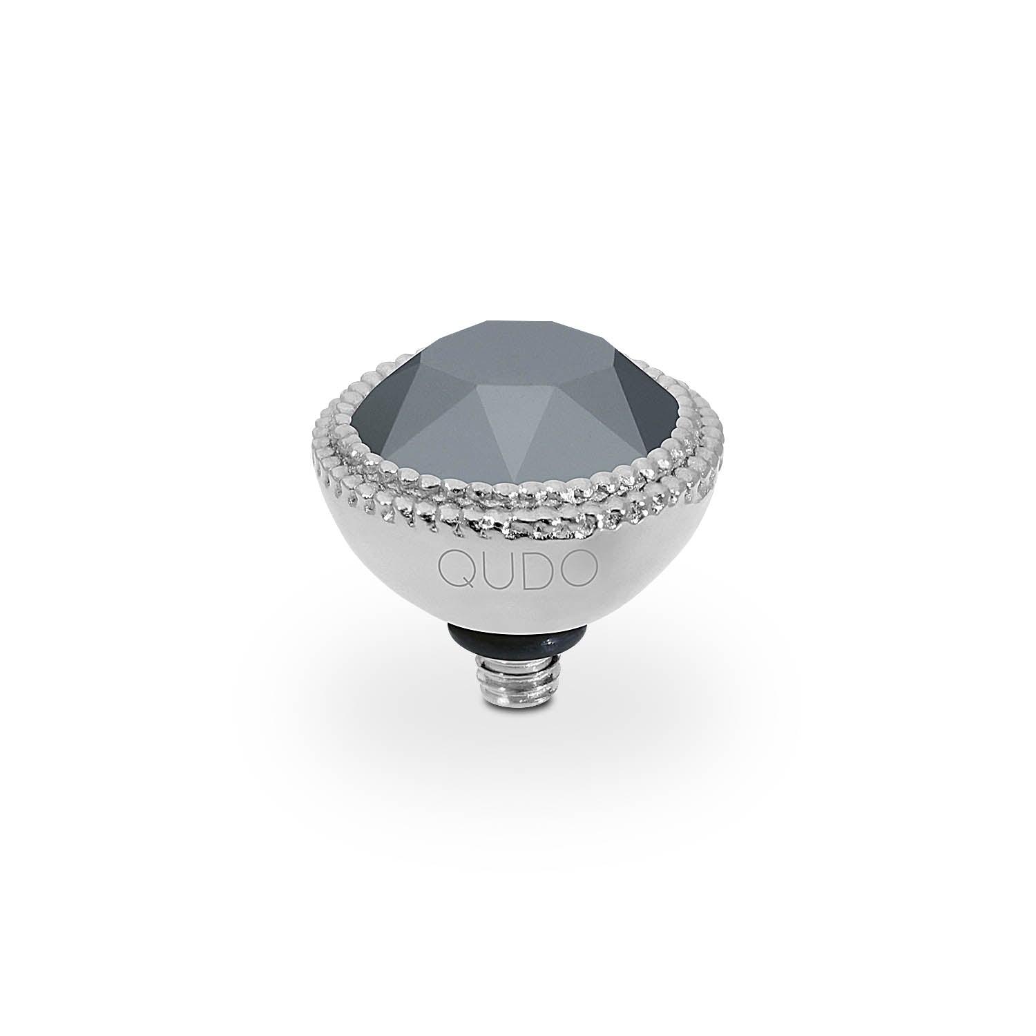 Fabero Top 11 mm - Silber jet hematite