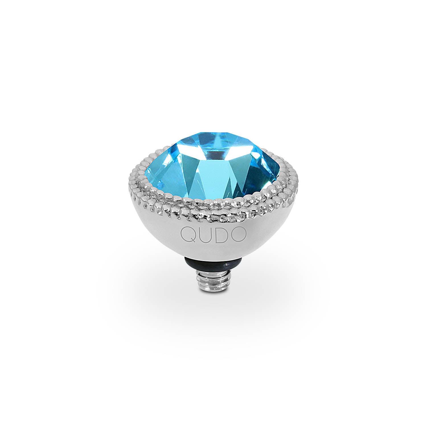 Fabero Top 11 mm - Silber aquamarine