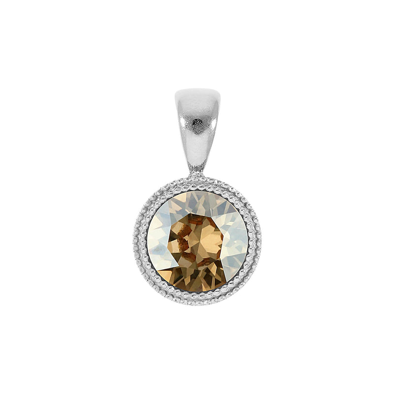 Fabero Anhänger 11 mm - Silber golden shadow