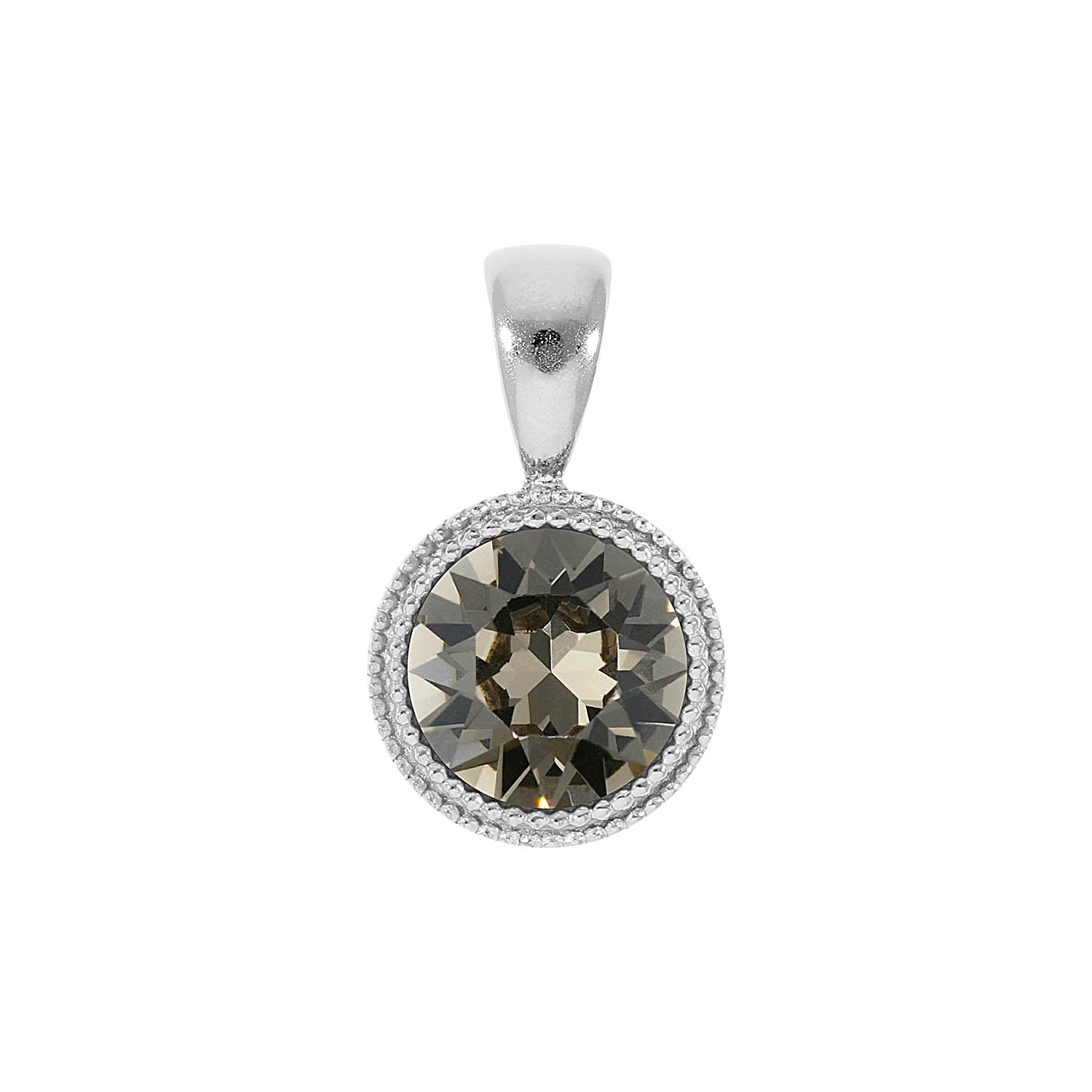 Fabero Anhänger 11 mm - Silber Greige