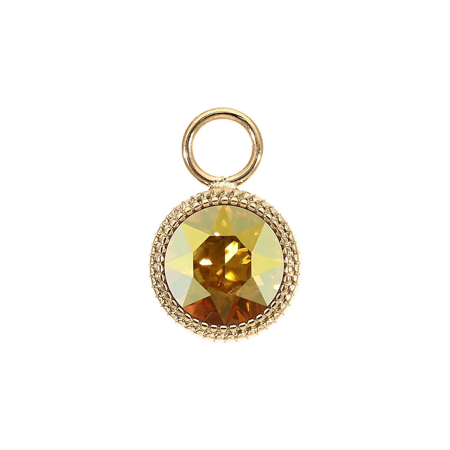 Fabero Charm 11 mm - Gold metallic sunshine