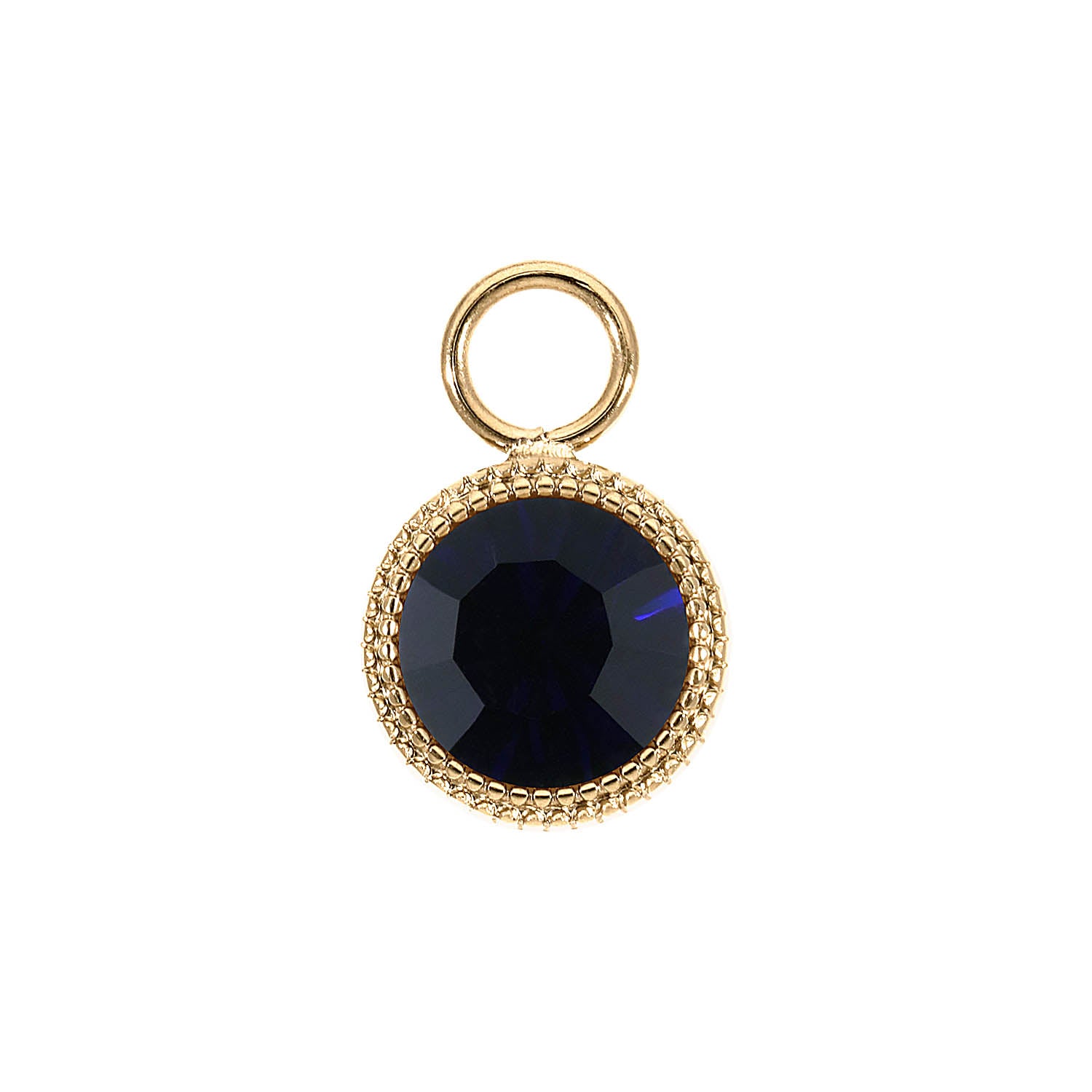 Fabero Charm 11 mm - Gold Dark Indigo