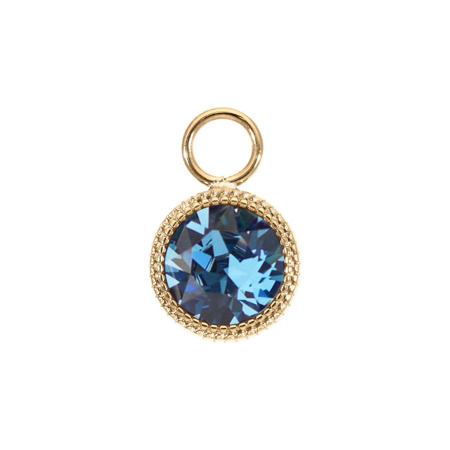 Fabero Charm 11 mm - Gold Denim Blue