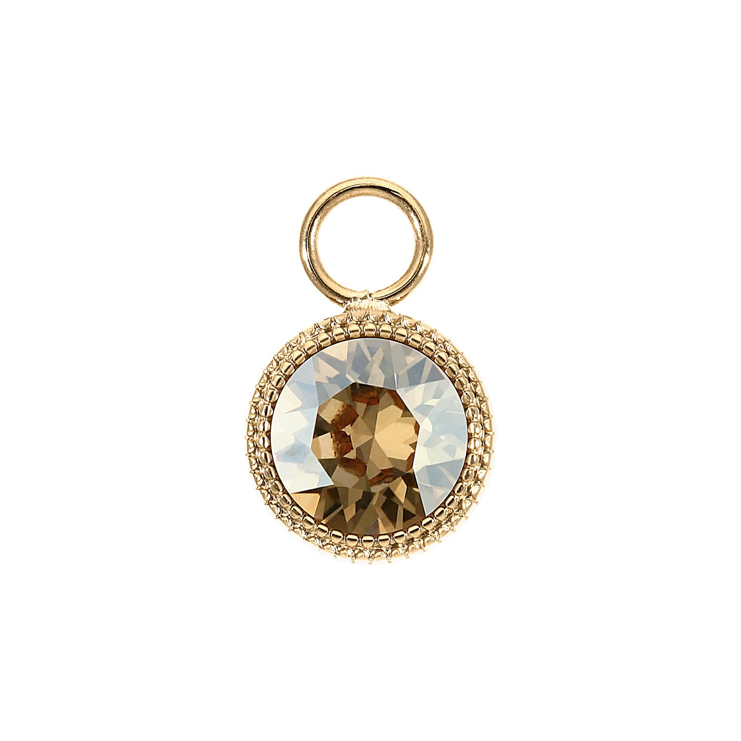 Fabero Charm 11 mm - Gold golden shadow