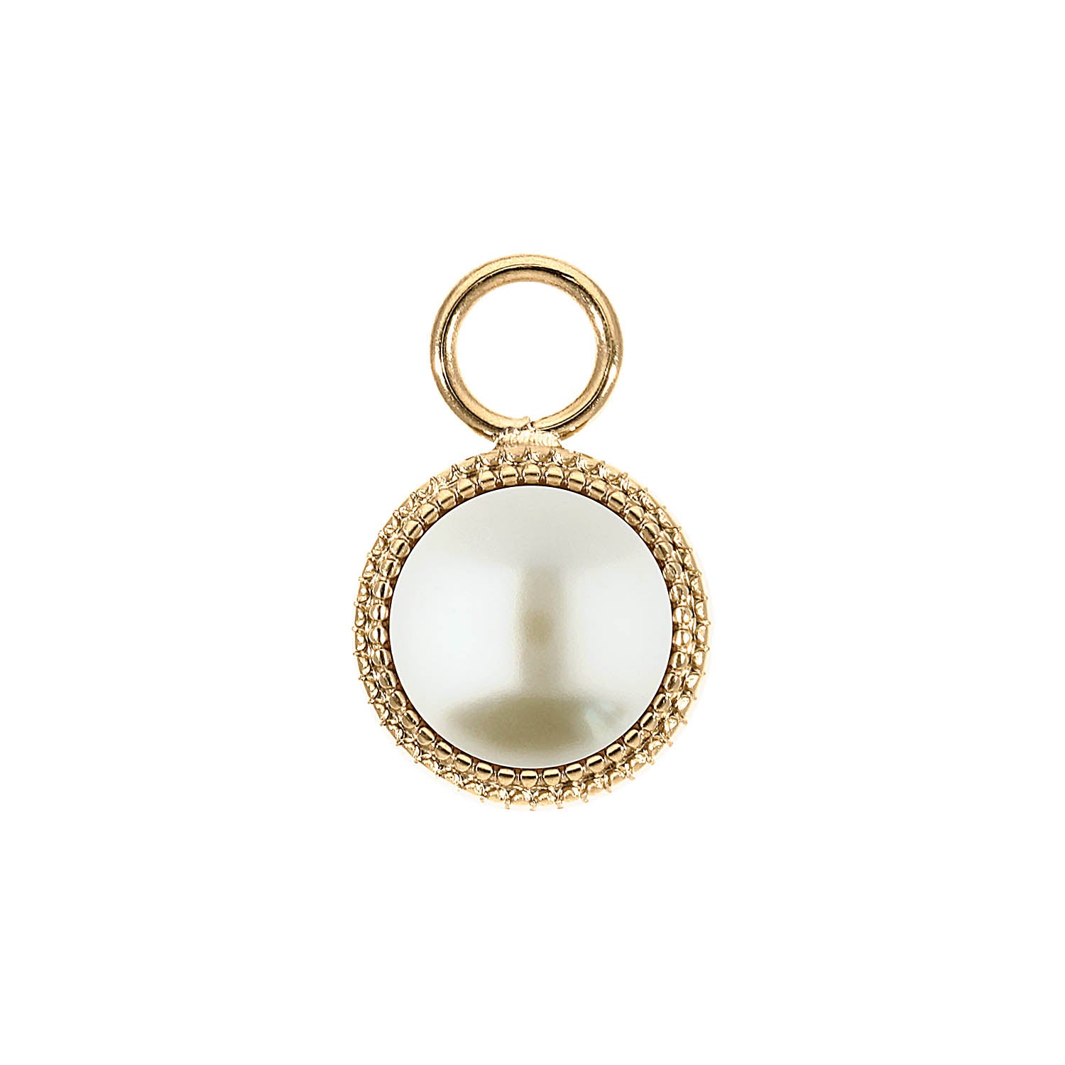 Fabero Charm 11 mm - Gold cream pearl