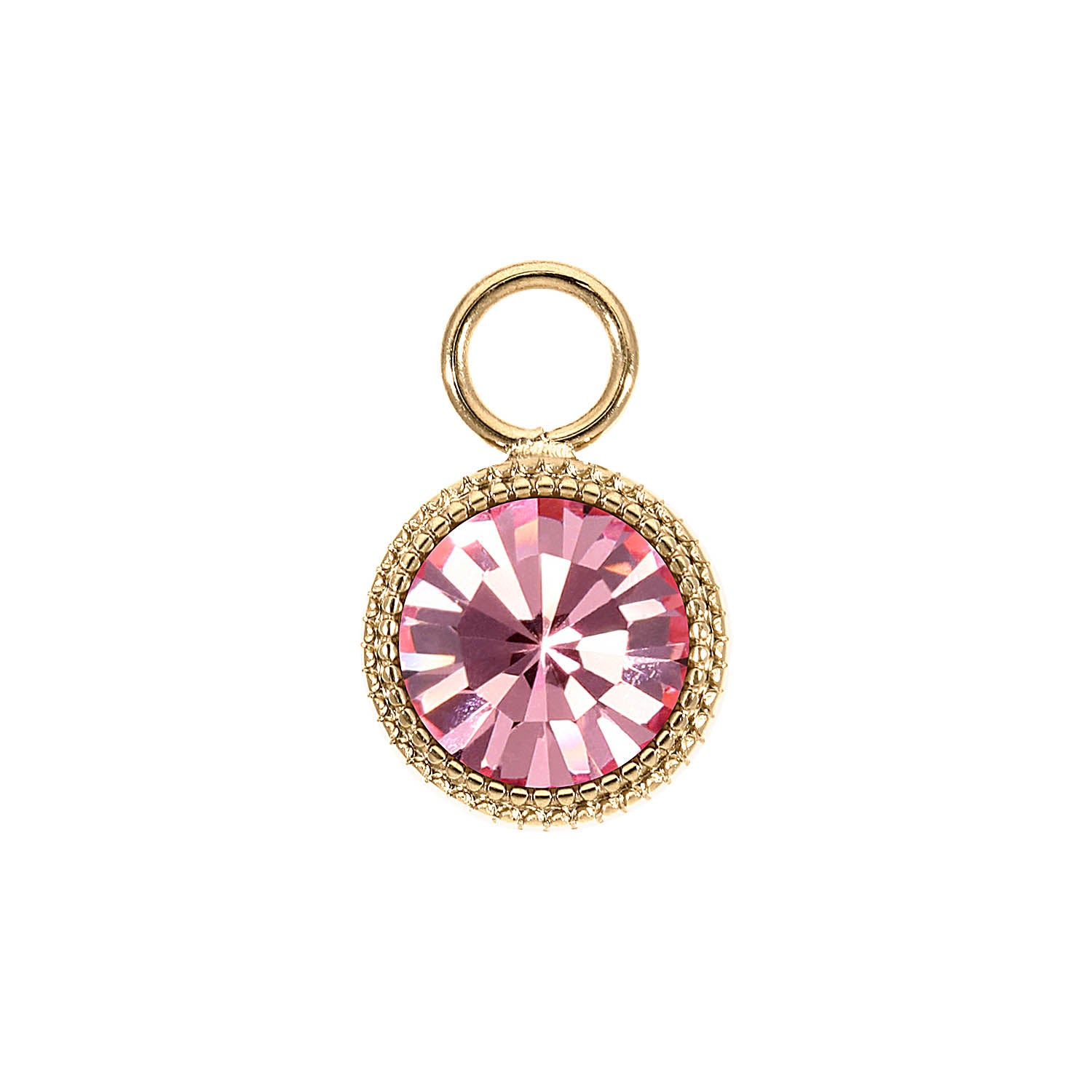Fabero Charm 11 mm - Gold Light Rose