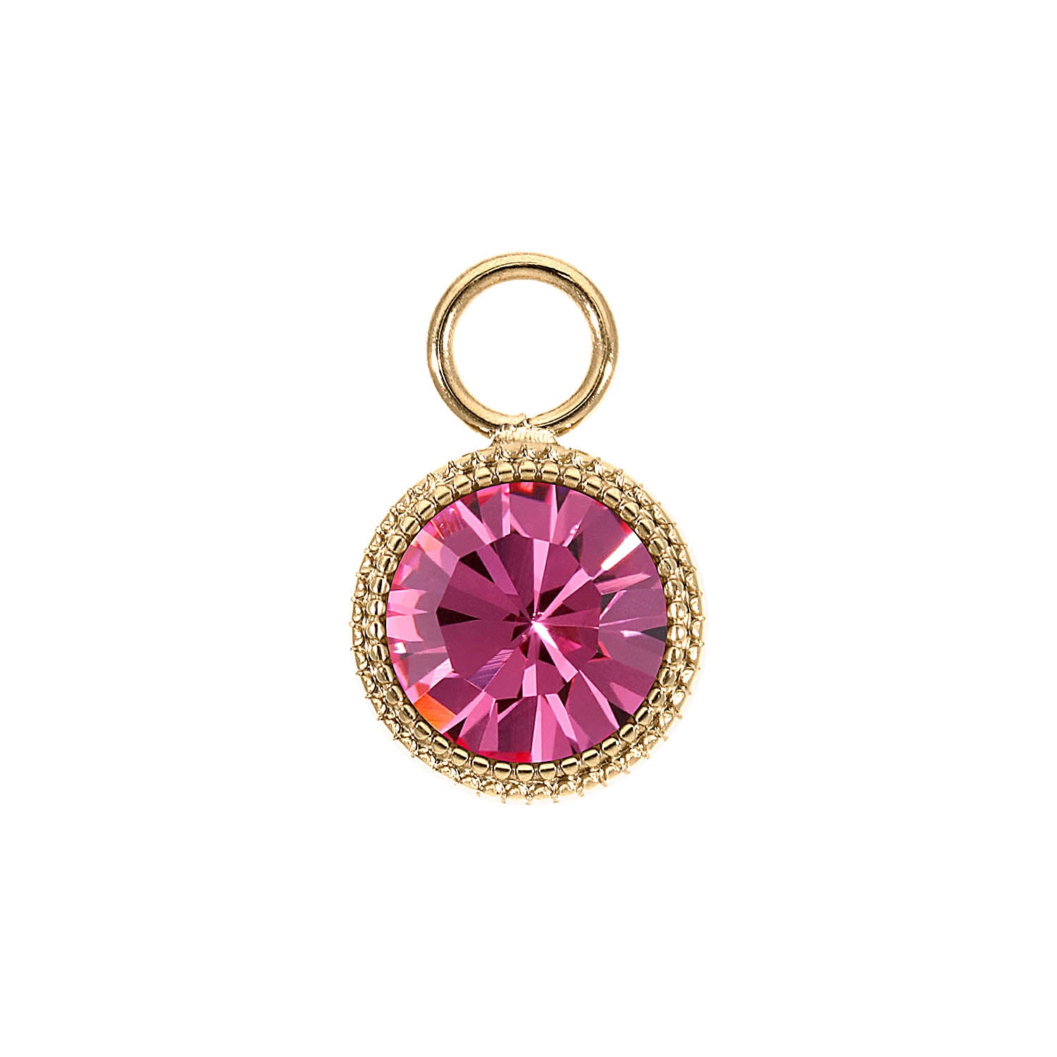 Fabero Charm 11 mm - Gold rose